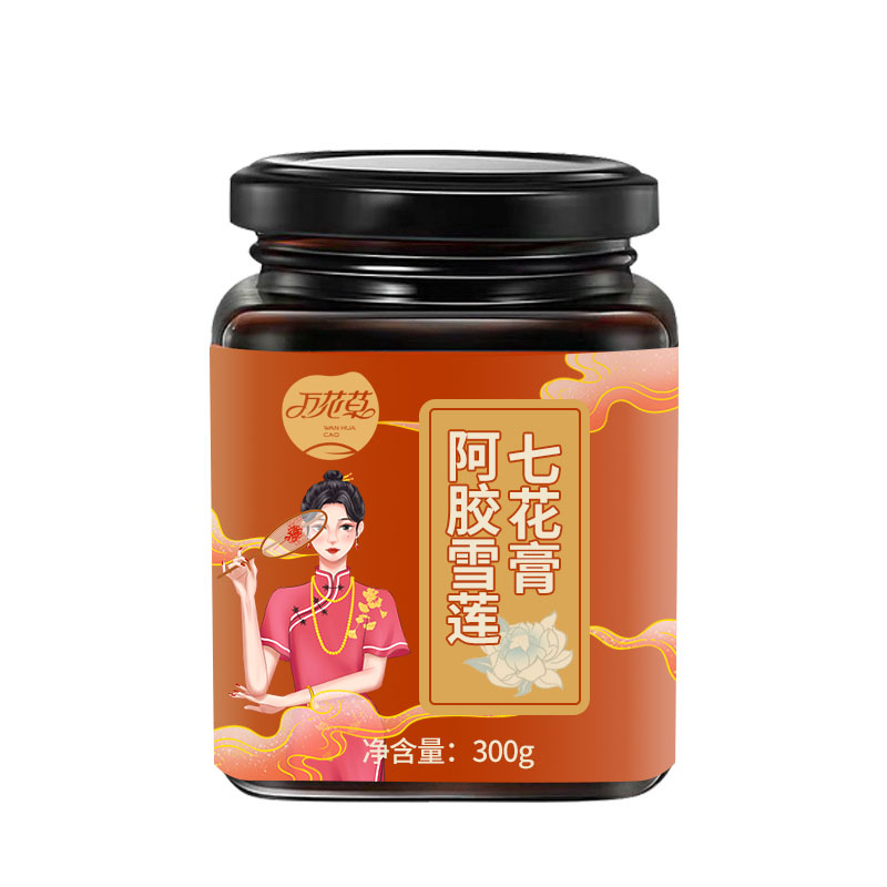 膏滋代加工 萬(wàn)花草阿膠雪蓮七花膏貼牌定制OEM代工源頭工廠